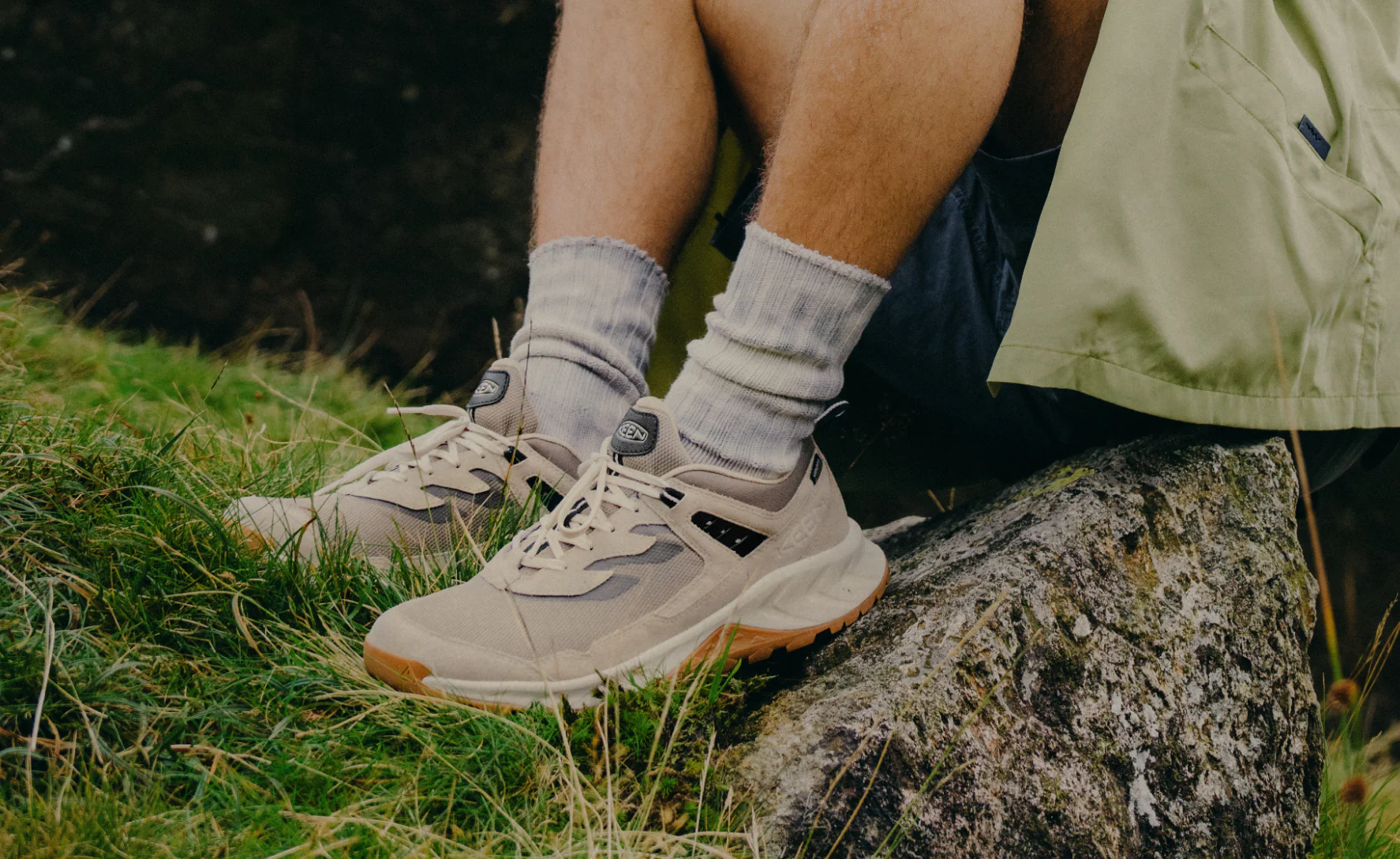 Men's Hightrail Waterproof Hiking Shoe  |  Forest Night/Dark Olive - Image 7