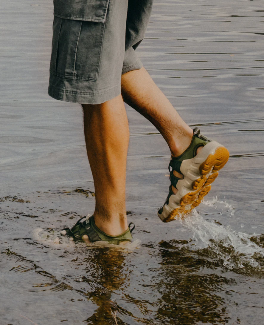 Men's Hyperport H2 Sandal  |  Abbey Stone/Golden Cypress - Image 8
