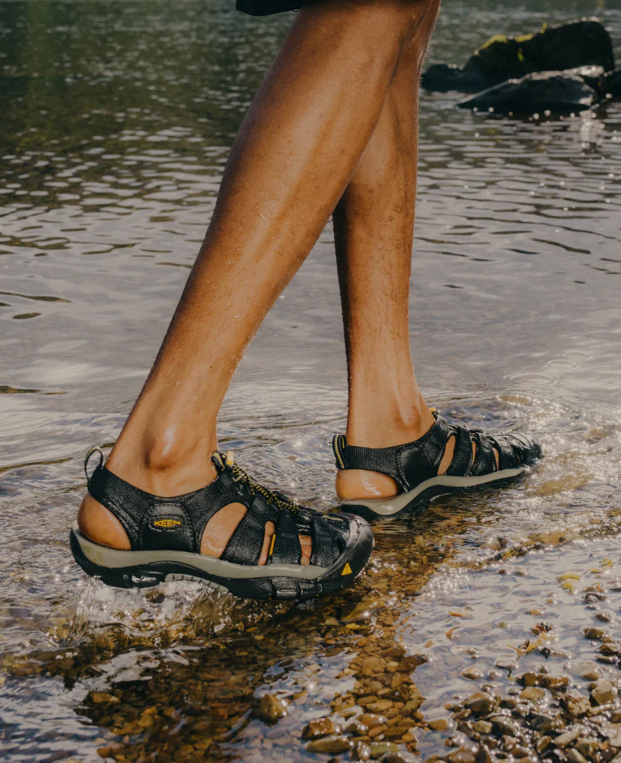 Men's Newport H2 Sandal  |  India Ink/Rust - Image 8