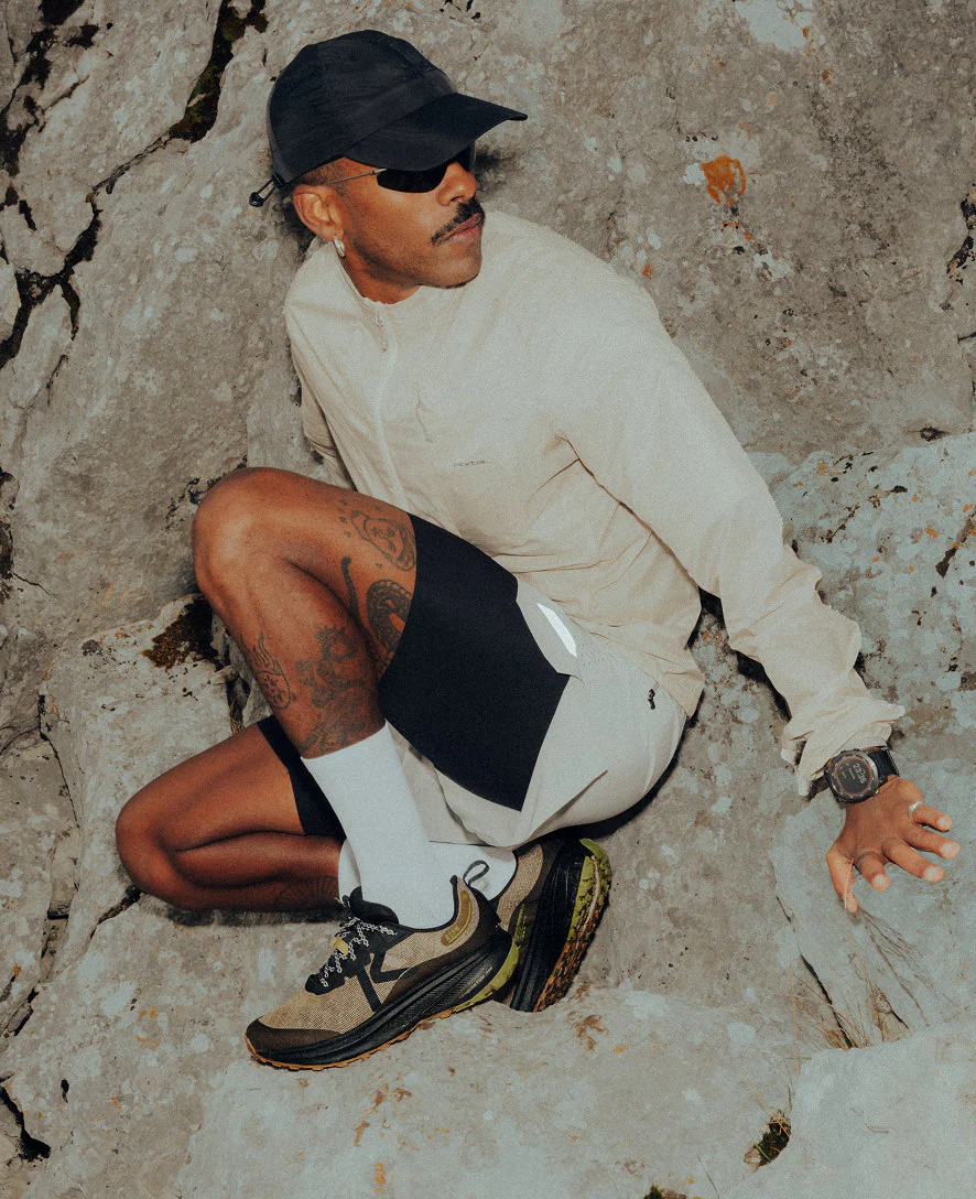 Men's Roam Trail Running Shoe  |  Magnet/Burnt Brick - Image 9