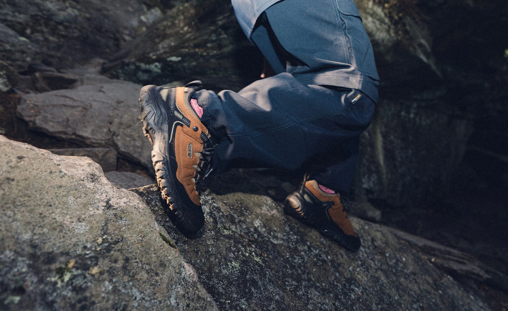 Men's Targhee IV Waterproof Hiking Shoe  |  Java/Bison - Image 7