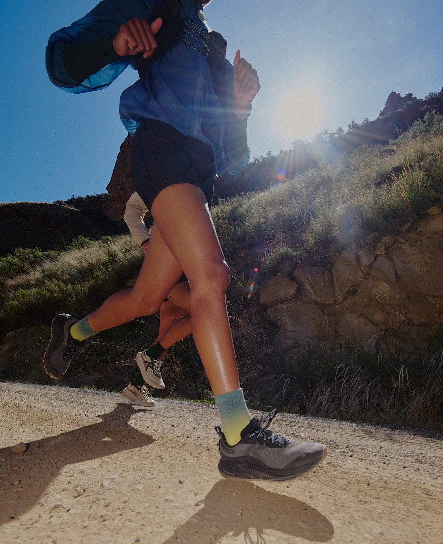 Women's Roam Trail Running Shoe  |  Magnet/Ballad Blue - Image 9